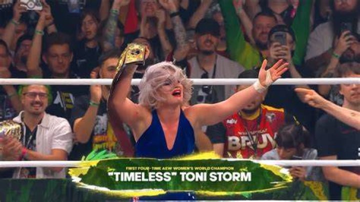 Toni whips up a Storm in a stunning bikini