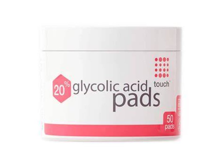 Touch-20% Glycolic Acid Pads Exfoliating Face Wipes