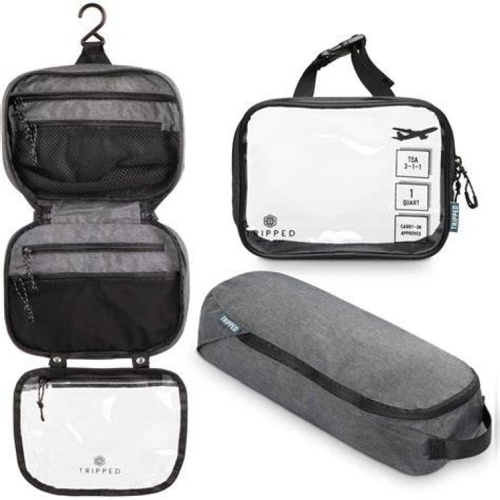 TRIPPED Toiletry Bag Kit Set