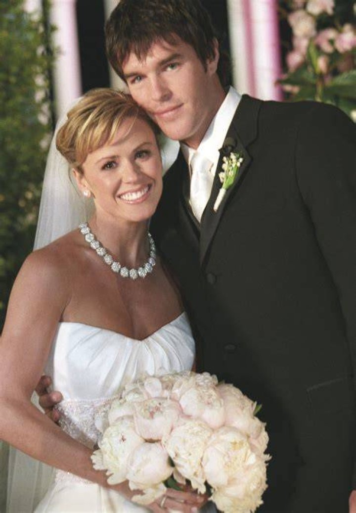Trista Rehn & Ryan Sutter The Bachelorette at wedding