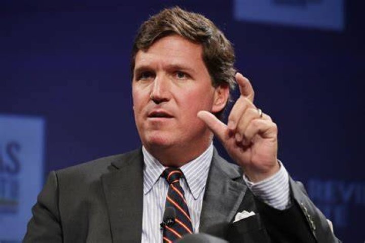 Tucker Carlson's wife appears carefree day after Fox host was ousted