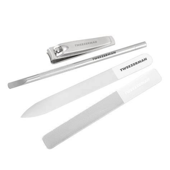 Tweezerman Glass Manicure Set