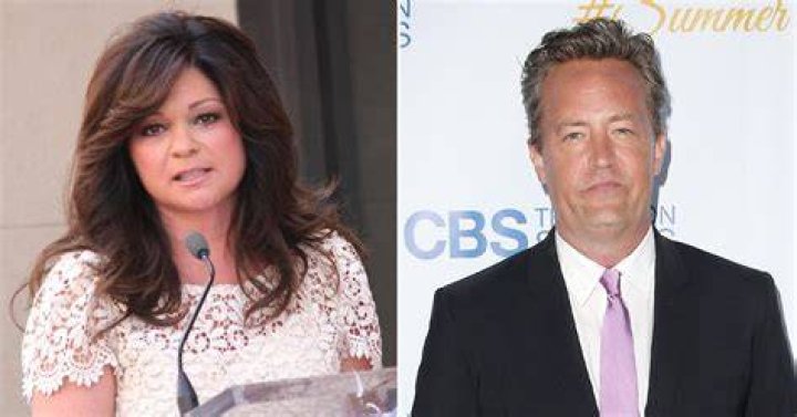 Valerie Bertinelli Cringes After Matthew Perry's Makeout Confession