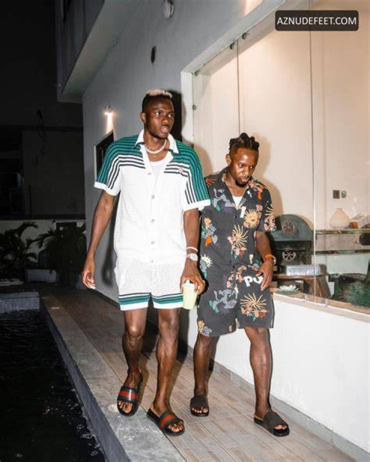 VICTOR OSIMHEN Feet AZNudeFeet Men