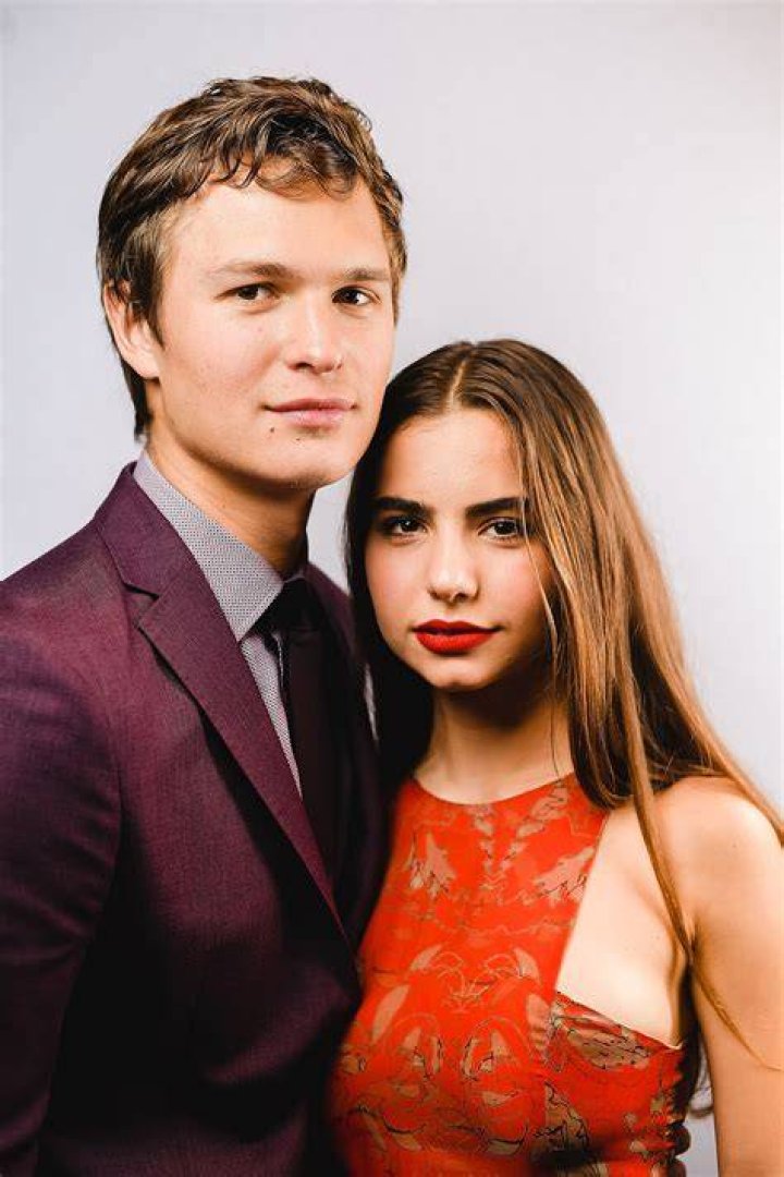 Violetta Komyshan with ex-boyfriend Ansel Elgort