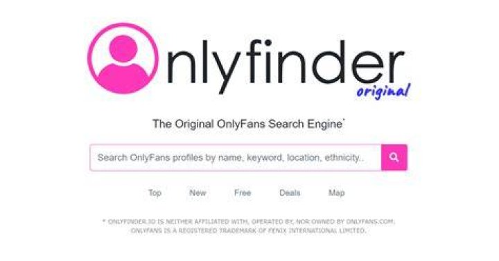 Visit OnlyFinder's website