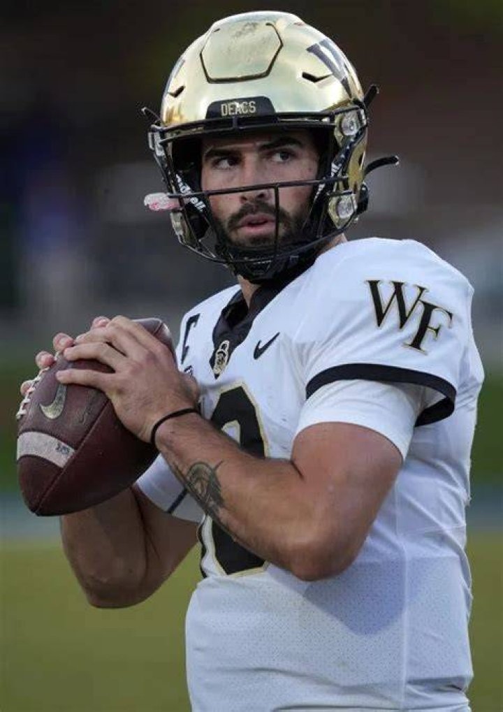 Wake Forest QB Sam Hartman out indefinitely for medical treatment