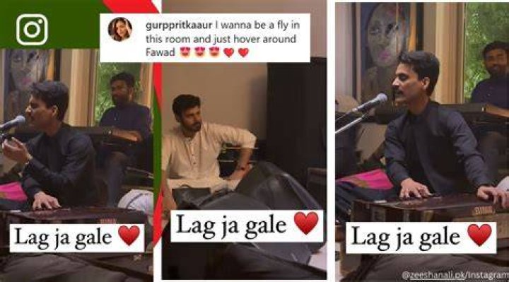 WATCH: Fawad Khan enjoys Zeeshan Ali's rendition of Tere Hawale from Laal Singh Chaddha