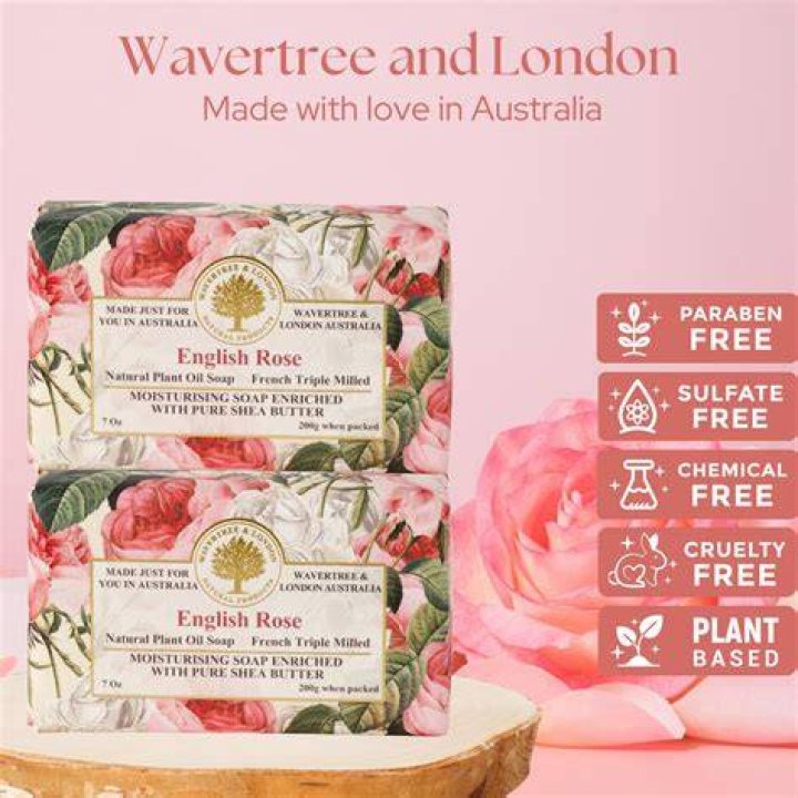 Wavertree & London English Rose Soap Bar