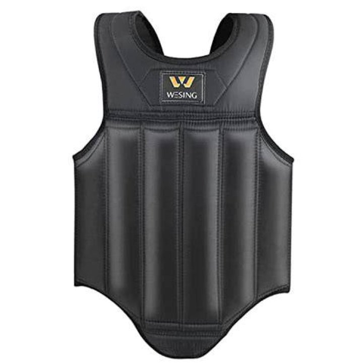 Wesing solid chest protector