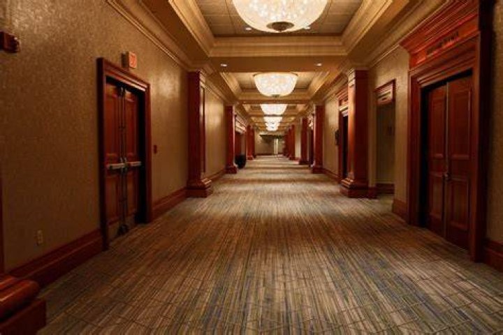 Wide corridors need to be navigated carefully.