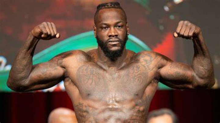 Wilder's previous ring outfit he wore against Fury was a nod to Black History Month