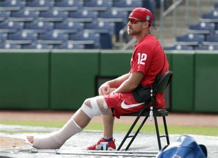 Will Middlebrook During His Leg Injury