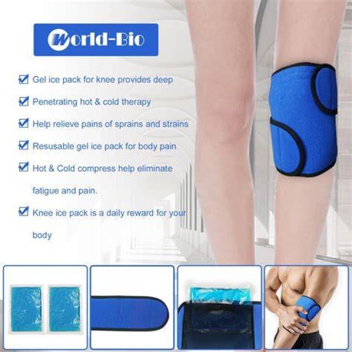 World-Bio Knee Cold Pack For Injury 