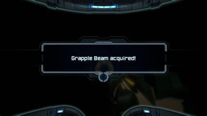 Your grapple beam is the best way to navigate the floating landmasses.