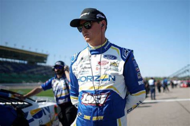 Zane Smith After The NASCAR Truck Series Victory In 2021 